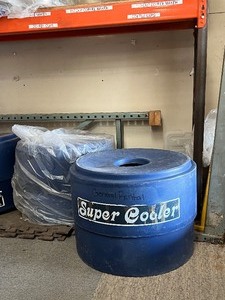 lot 260 image: (2) Super Cooler Keg Jacket. Double wall construction and insulation keep beer colder