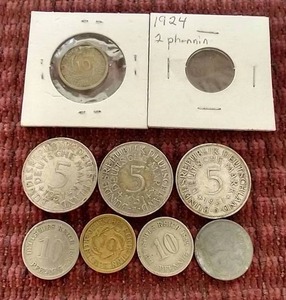 Vintage German Coin Lot