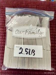 2.5 Lbs. of Foreign Coins in Flips