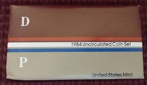 1984 U.S. Mint Uncirculated Set
