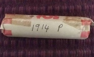 1914 Wheat Penny Roll