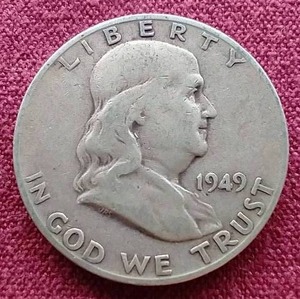 1949-S Franklin Half Dollar