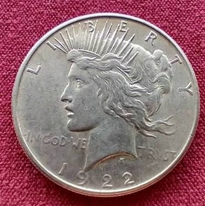 1922-S Peace Dollar