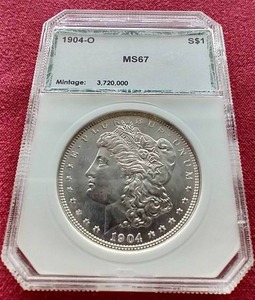 1904-O Morgan Dollar - PCI Slabbed Uncirculated