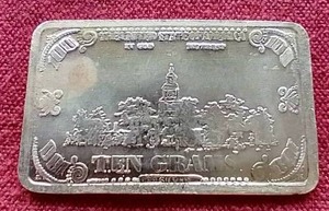 10 Gram Silver Bar