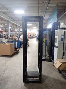 Emptied out Data Cabinet  Will need truck or trailer for removal&nbsp