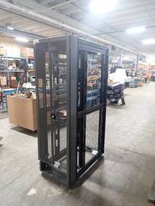 Emptied out Data Cabinet  Will need truck or trailer for removal&nbsp