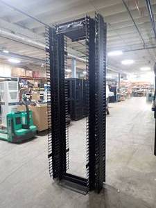 Emptied out Data Cabinet  Will need truck or trailer for removal&nbsp