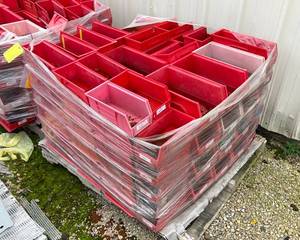 lot 5135 image: Assorted Plastic Parts Bins