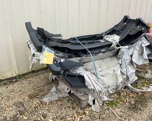 lot 7138 image: Four 2022 Ford F550 Front Bumpers