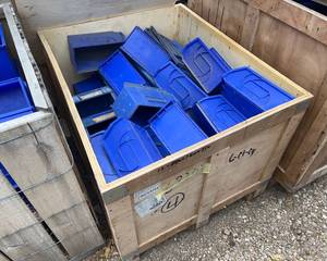 lot 5162 image: Plastic Storage Bins