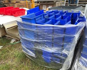 lot 5156 image: Plastic Parts Bins