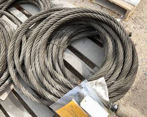 lot 8053 image: Roll of Steel Cable