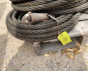 lot 8053A image: Roll of Steel Cable
