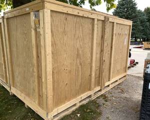 lot 5077 image: Wood Storage Crate