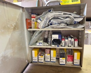 lot 9220 image: First Aid Cabinet