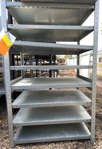 lot 5272 image: Steel Shelf