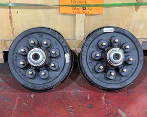 lot 7349 image: Two Axle Stubs