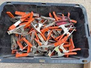 lot 10199 image: Steel Hand Clamps (Clear Lake)