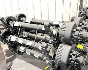 lot 7306 image: One Trailer Axle