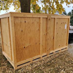 lot 5111 image: Wood Storage Crate