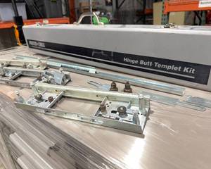 lot 10117 image: Porter Cable Hinge Butt Template Kit (Clear Lake)