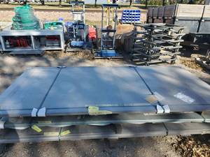 lot 8049D image: .080 Aluminum Sheets (15 sheets)