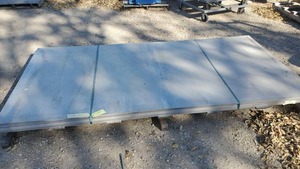 lot 8049F image: .080 Aluminum Sheets (38- pieces)