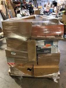 lot 34 image: Pallet of Mixed Assorted Flooring Various Models and Conditions  Customer Returns See Pictures