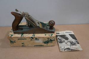 lot 24 image: Vintage Sears Craftsman Wood Plane in Original Box