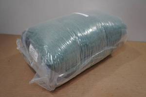 lot 87 image: 4 Wellsin Shredded Memory Foam Chair Cushions -Dark Green