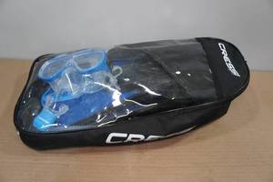 lot 160 image: Cressi Adult Palau Fin Snorkel Set -Fin Size ML, Blue