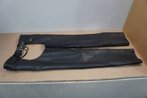 lot 211 image: Harley Davidson Womens Leather Chaps -XS