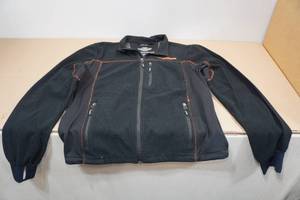 lot 215 image: Harley Davidson Zip-Up Sweater -Large