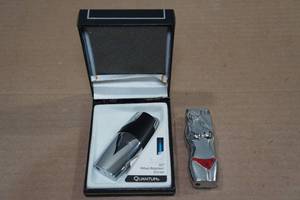 lot 227 image: 2 Lighters - Calibri Quantum, Novelty Woman