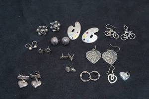lot 240 image: Assorted Sterling Silver Jewelry