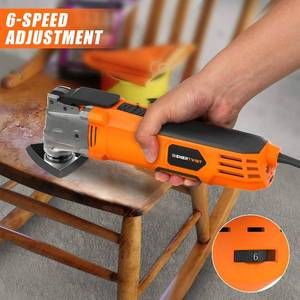 lot 31 image: ENERTWIST Oscillating Tool, 4.2 Amp Oscillating Multitool Kit with 5° Oscillation Angle, 6 Variable Speed, 31pcs