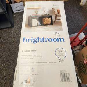 lot 41 image: 2 Cube Organizer - Brightroom