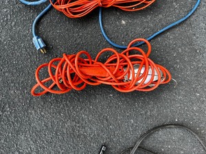Variety of Extension Cords as Seen in Photos