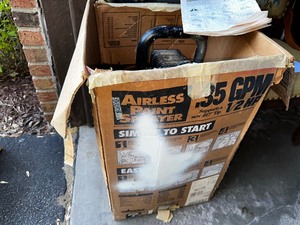 Wagner High Pressure Airless Paint Sprayer Pro Gold Contractor Series Model 833CW15 .35 GPS 12 HP