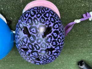 Two Childs Bike Helmets