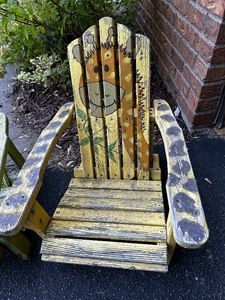Two Childrens Adirondack Chairs