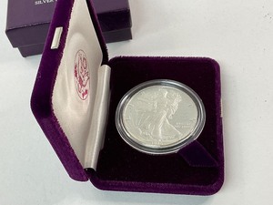 lot 12 image: 1986 Proof American Silver Eagle