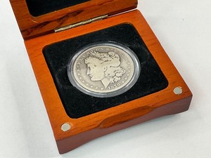 lot 34 image: 1878-CC Silver Morgan Dollar in Display Box