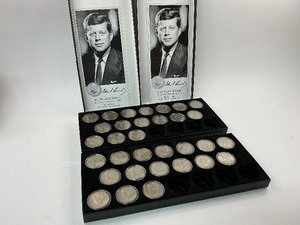lot 37 image: 32pc Kennedy Set 2002-2017 P & D BU