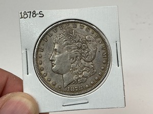 lot 41 image: 1878-S Silver Morgan Dollar