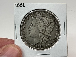 lot 46 image: 1881 Silver Morgan Dollar