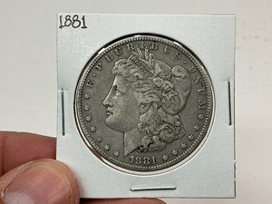 lot 47 image: 1881 Silver Morgan Dollar
