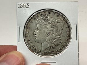 lot 53 image: 1883 Silver Morgan Dollar