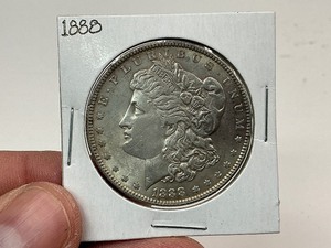 lot 59 image: 1888 Silver Morgan Dollar